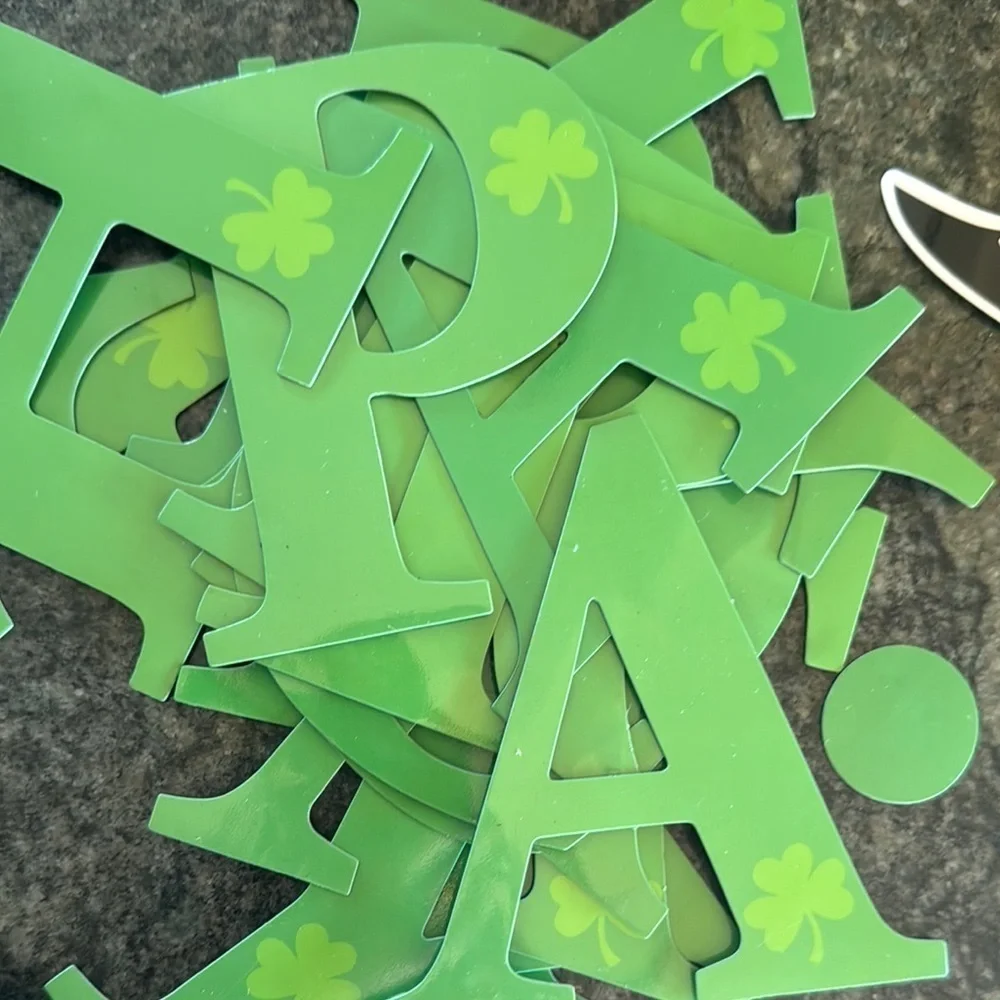 Magnetic St. Patrick's Day decoration, Colorful Decorations for Party Supplies